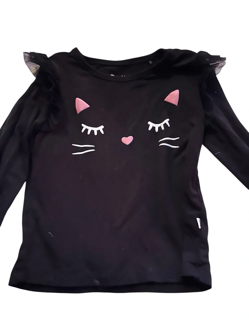 Little Sleepies Black Cat long-sleeve shirt